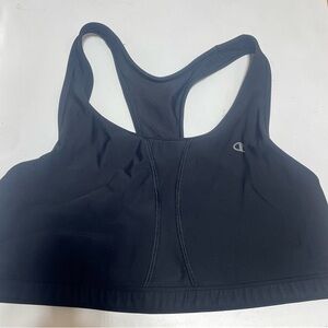 Champion Women's Black Racerback Sports Bra